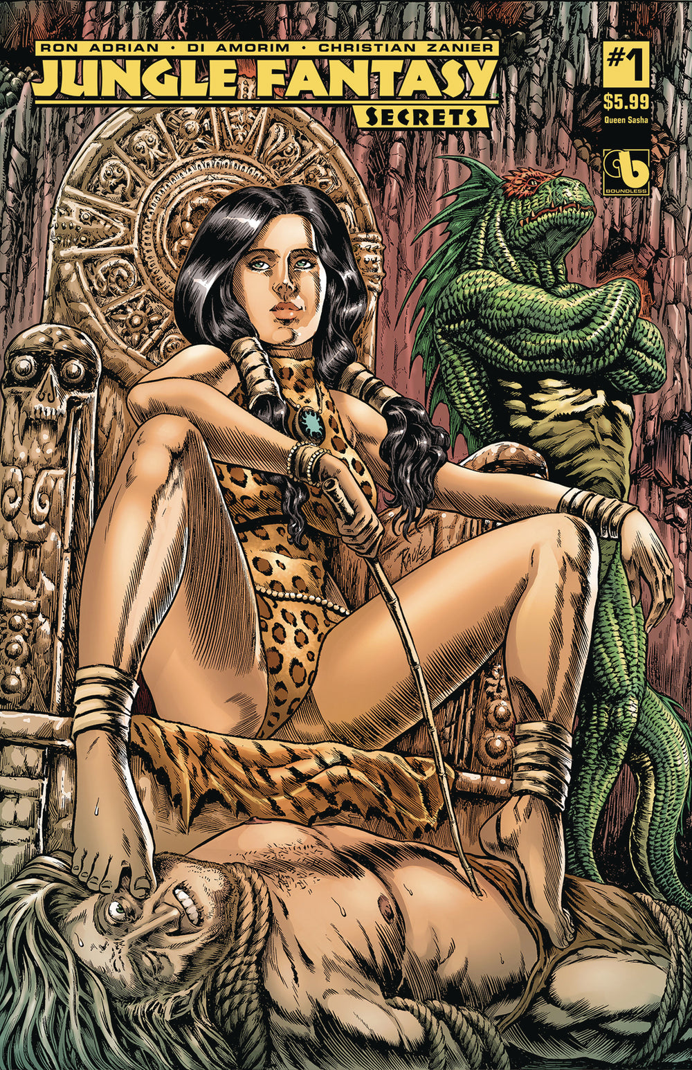 JUNGLE FANTASY SECRETS #1 QUEEN SASHA (MR)