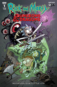 RICK & MORTY VS DUNGEONS & DRAGONS #1 (OF 4) CVR A LITTLE (C