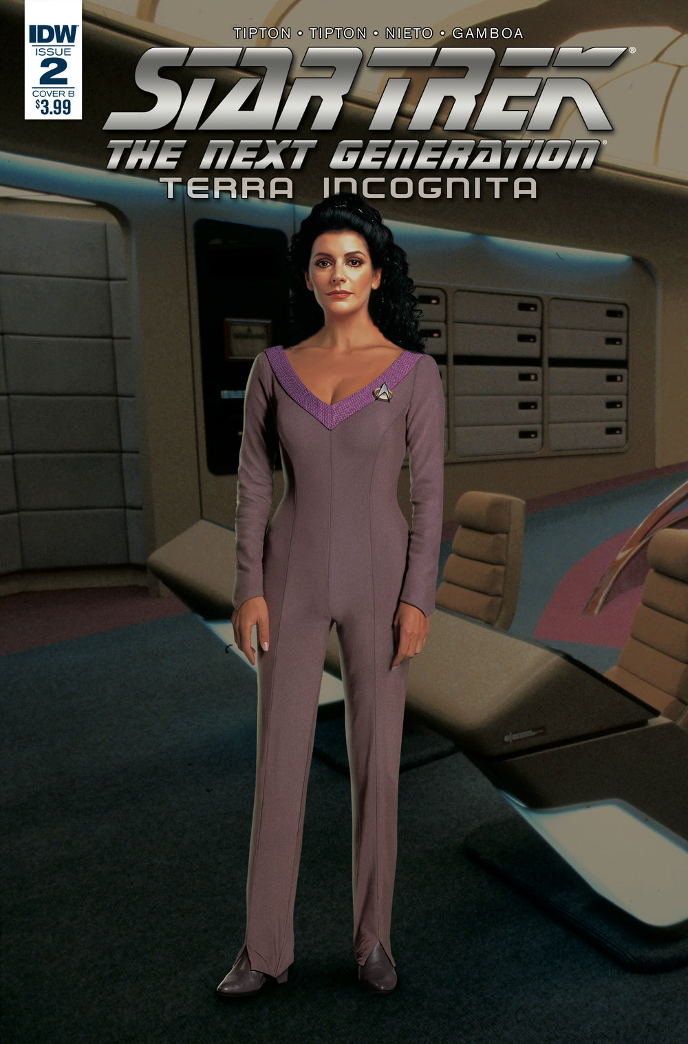 STAR TREK TNG TERRA INCOGNITA #2 CVR B PHOTO