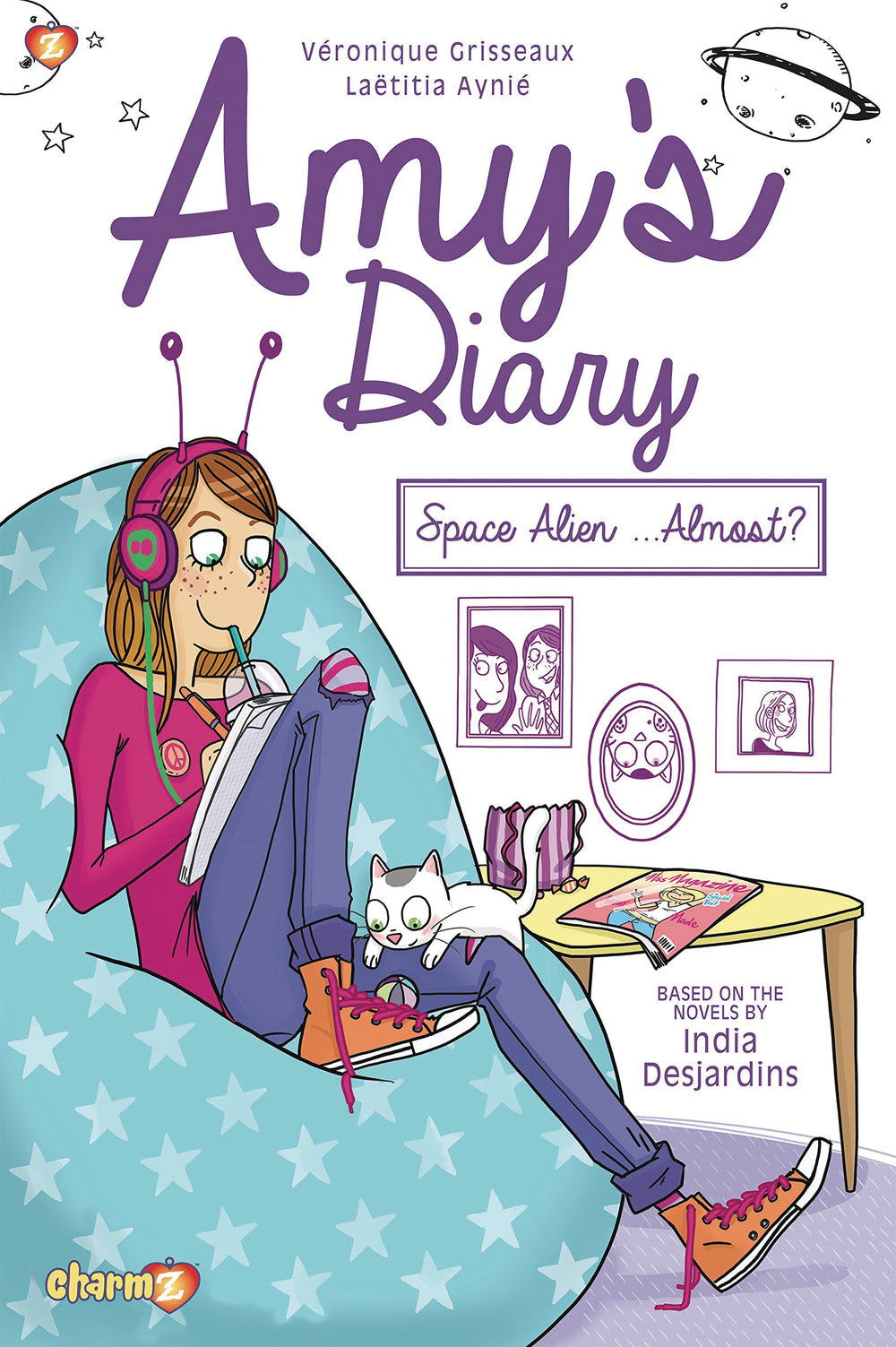 AMYS DIARY HC VOL 01 SPACE ALIEN ALMOST
