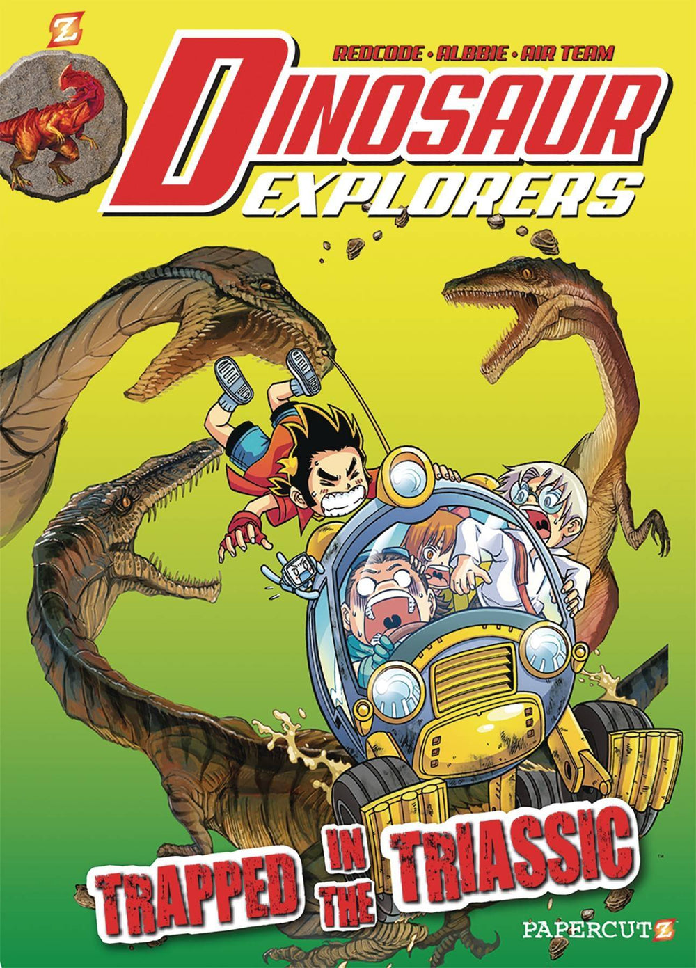 DINOSAUR EXPLORERS GN VOL 04 TRAPPED IN THE TRIASSIC