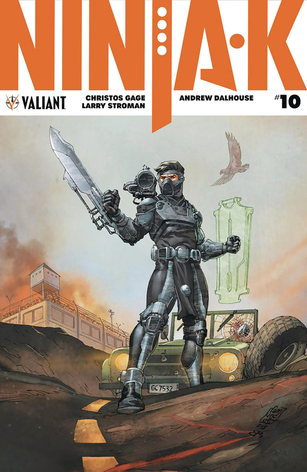 NINJA-K #10 (NEW ARC) CVR A CAMUNCOLI (NET)