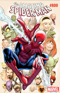AMAZING SPIDER-MAN #800 LAND VAR LEG