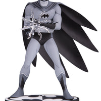 BATMAN BLACK & WHITE BATMAN STATUE BY JIRO KUWATA