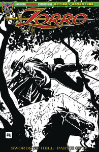 ZORRO SWORDS OF HELL #2 VISIONS OF ZORRO TOTH LTD ED CVR