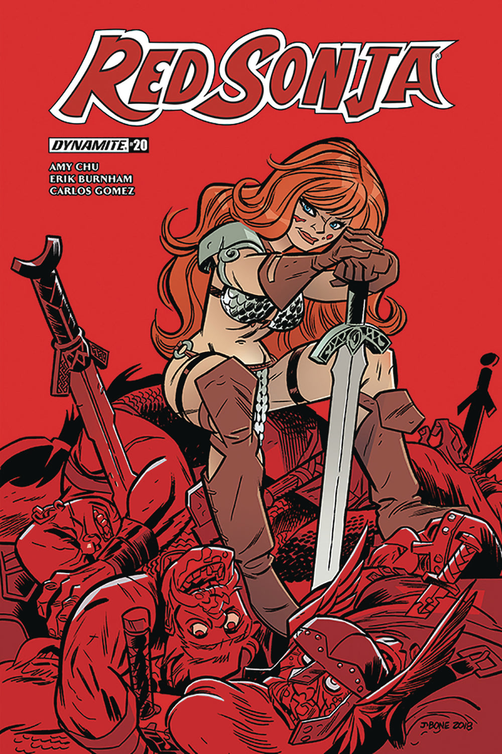 RED SONJA #20 CVR D BONE
