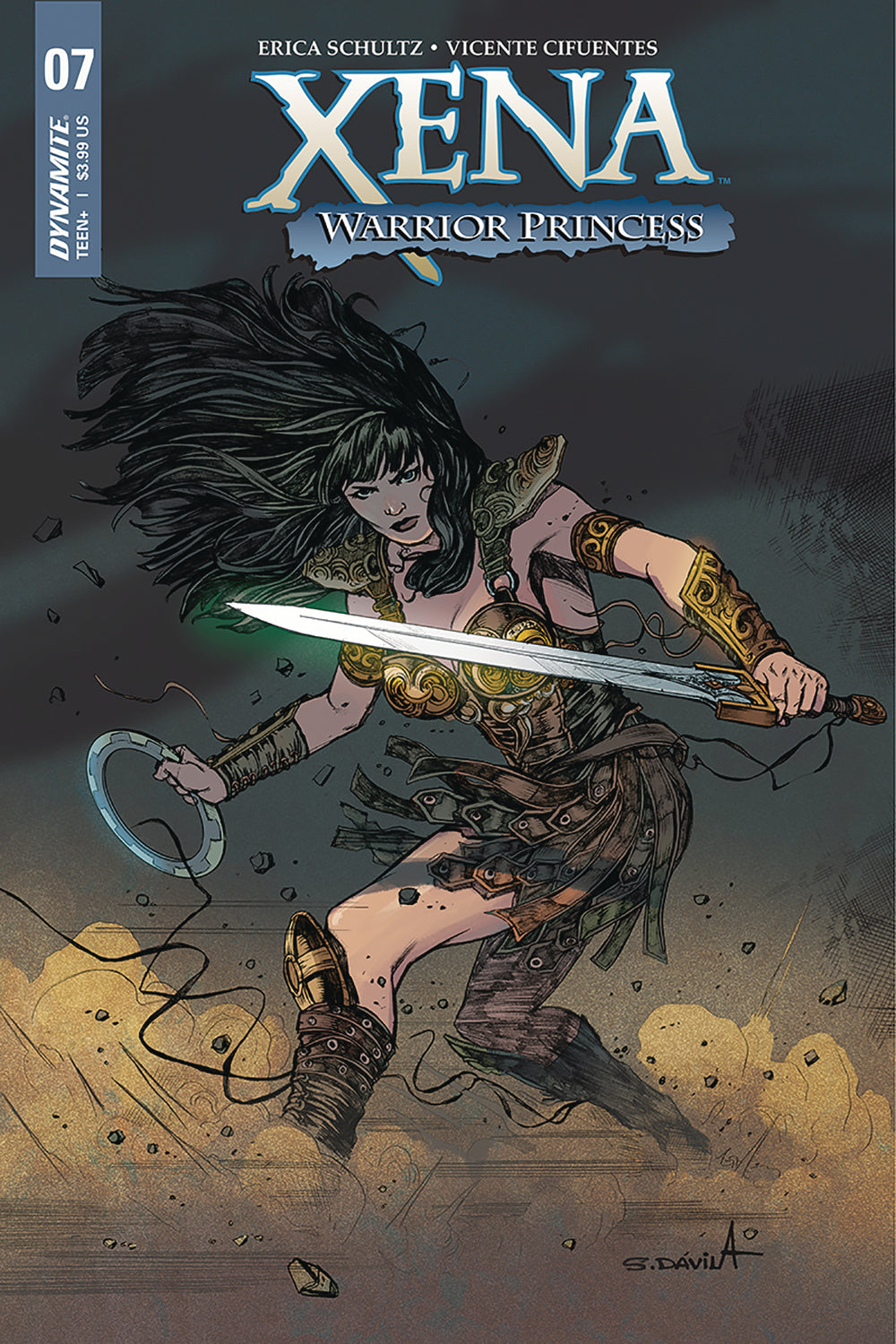 XENA #7 (OF 5) CVR A DAVILA