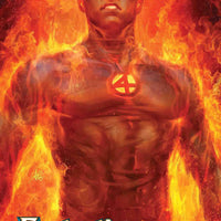 FANTASTIC FOUR #1 ARTGERM HUMAN TORCH VAR
