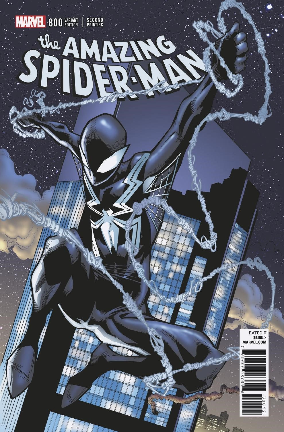AMAZING SPIDER-MAN #800 2ND PTG ARTIST VAR LEG