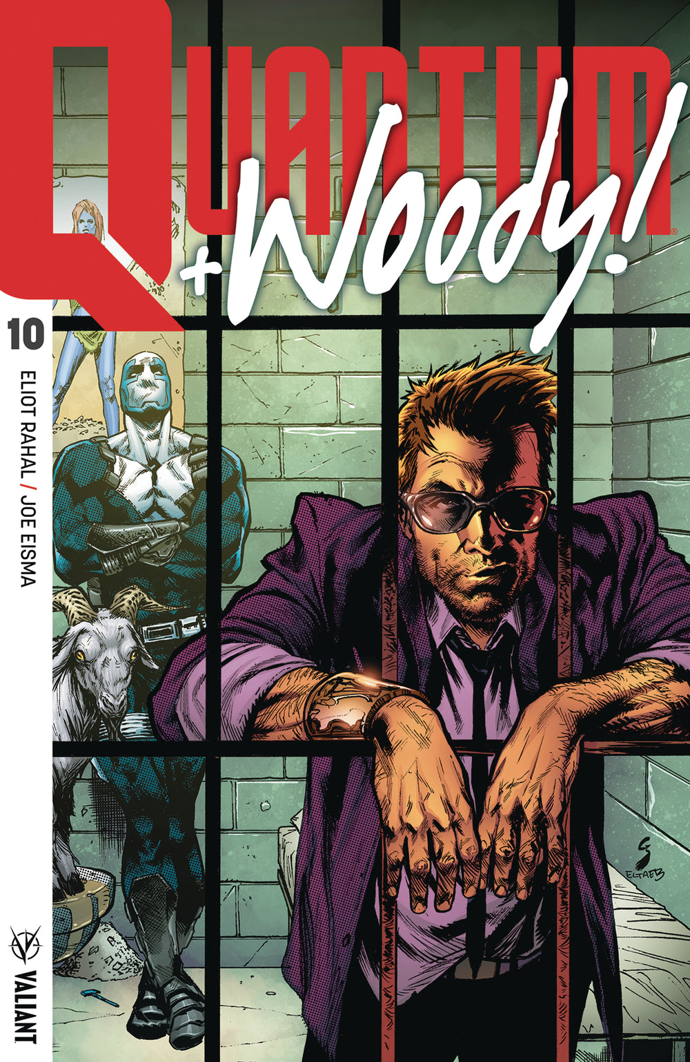 QUANTUM & WOODY (2017) #10 CVR B ULTRA FOIL SHAW