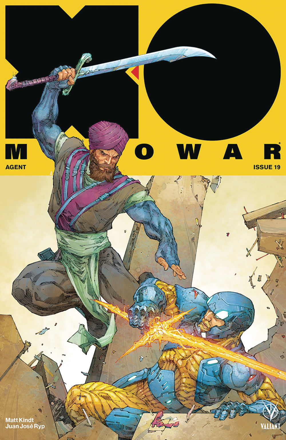 X-O MANOWAR (2017) #19 (NEW ARC) CVR A ROCAFORT
