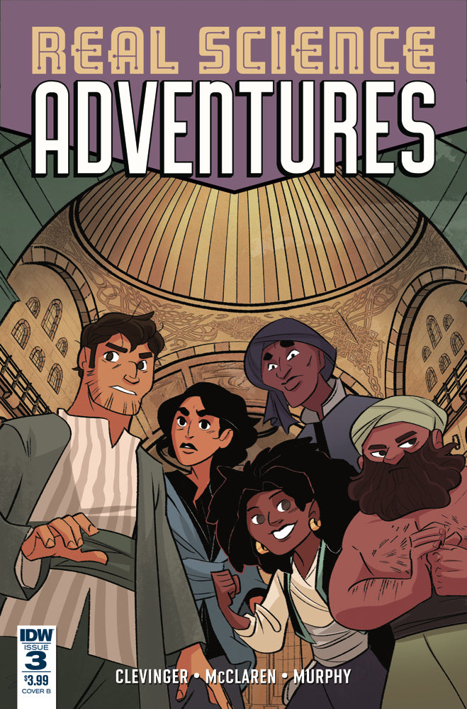REAL SCIENCE ADVENTURES NICODEMUS JOB #3 CVR B LEUVER