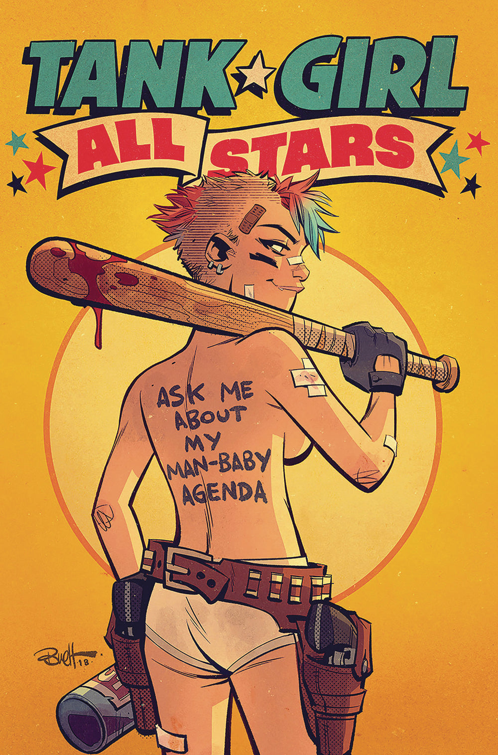 TANK GIRL ALL STARS #4 (OF 4) CVR A PARSON