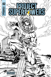 PROJECT SUPERPOWERS #2 20 COPY ROYLE B&W INCV (NET)