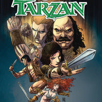 RED SONJA TARZAN #5 CVR A GEOVANI