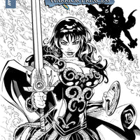 XENA #8 (OF 5) 10 COPY CIFUENTES CVR B B&W INCV