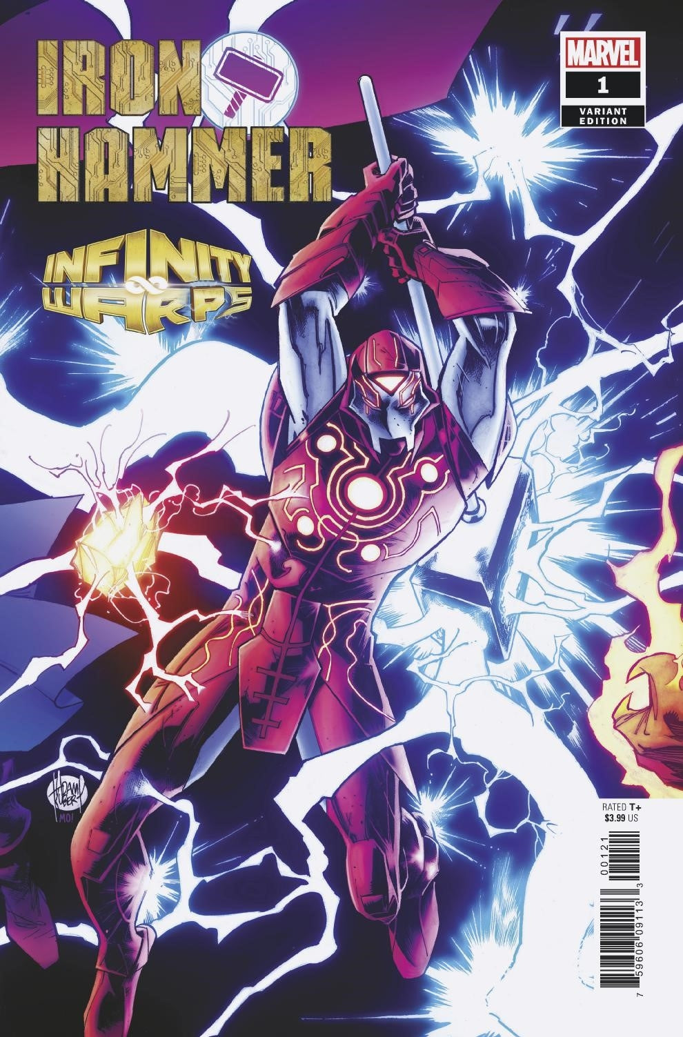 INFINITY WARS IRON HAMMER #1 (OF 2) KUBERT CONNECTING VAR