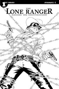 LONE RANGER VOL 3 #1 10 COPY CASSADAY B&W INCV (NET)