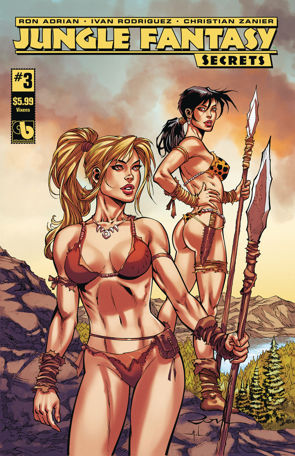 JUNGLE FANTASY SECRETS #3 VIXENS (MR)