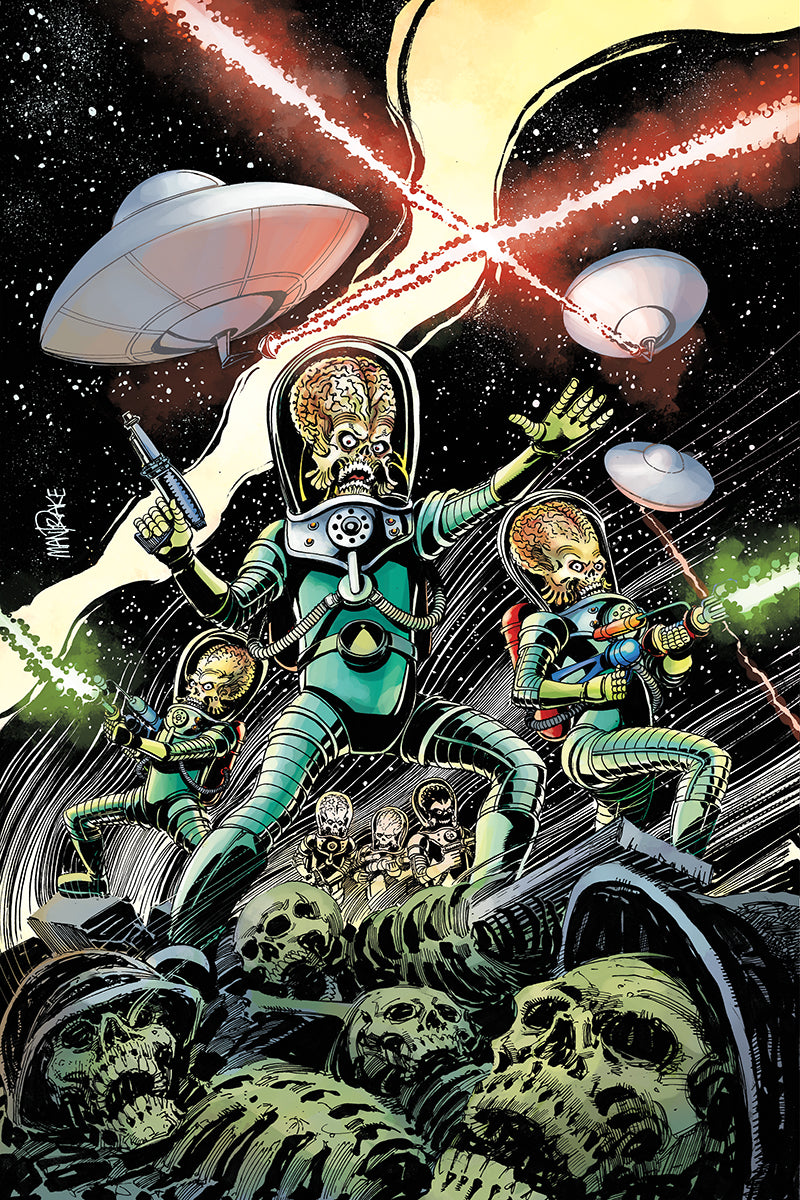 MARS ATTACKS #1 40 COPY MANDRAKE VIRGIN INCV (NET)
