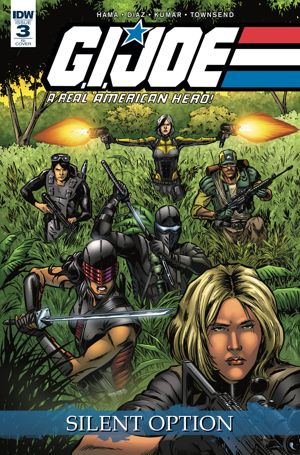 GI JOE A REAL AMERICAN HERO SILENT OPTION #3 (OF 4) 10 COPY