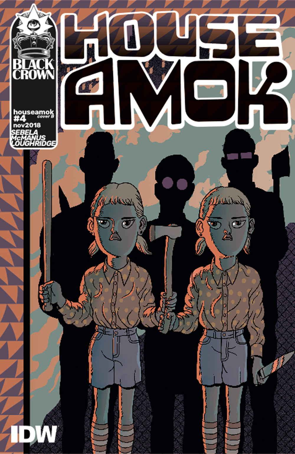 HOUSE AMOK #4 CVR B MANN