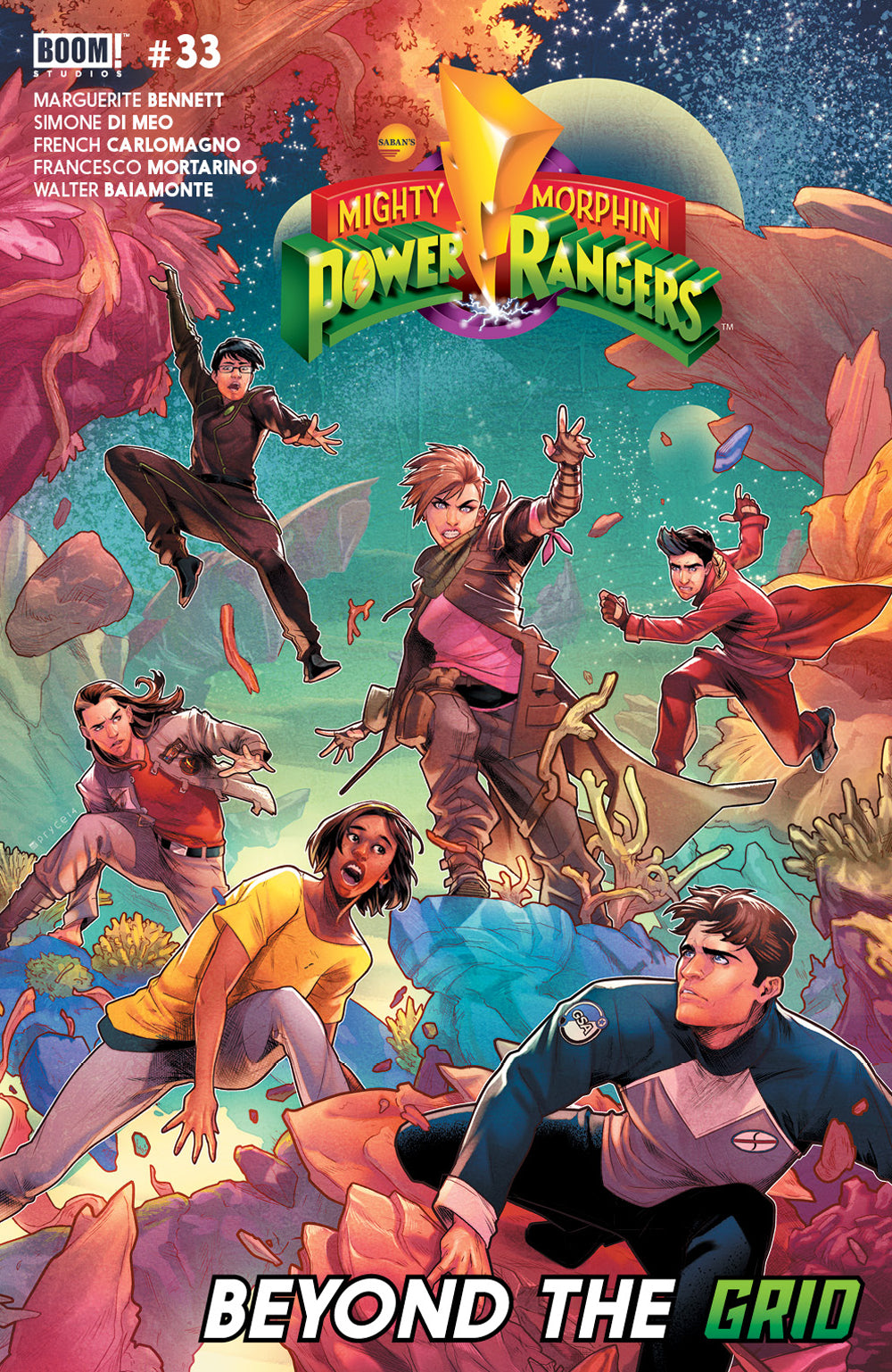 MIGHTY MORPHIN POWER RANGERS #33 MAIN