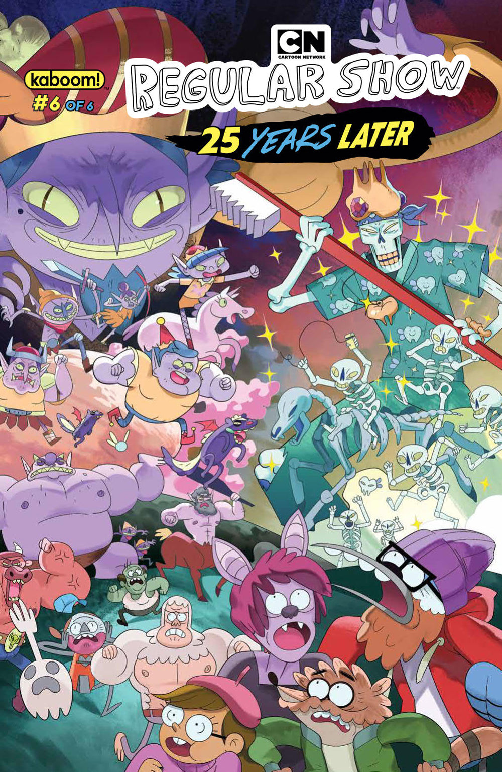 REGULAR SHOW 25 YEARS LATER #6 (OF 6)
