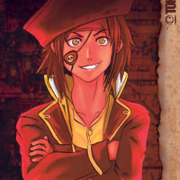 DISNEY MANGA PIRATES CARIBBEAN JACK SPARROWS ADV GN (C: 0-1-