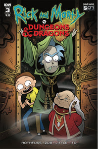 RICK & MORTY VS DUNGEONS & DRAGONS #3 (OF 4) CVR A LITTLE