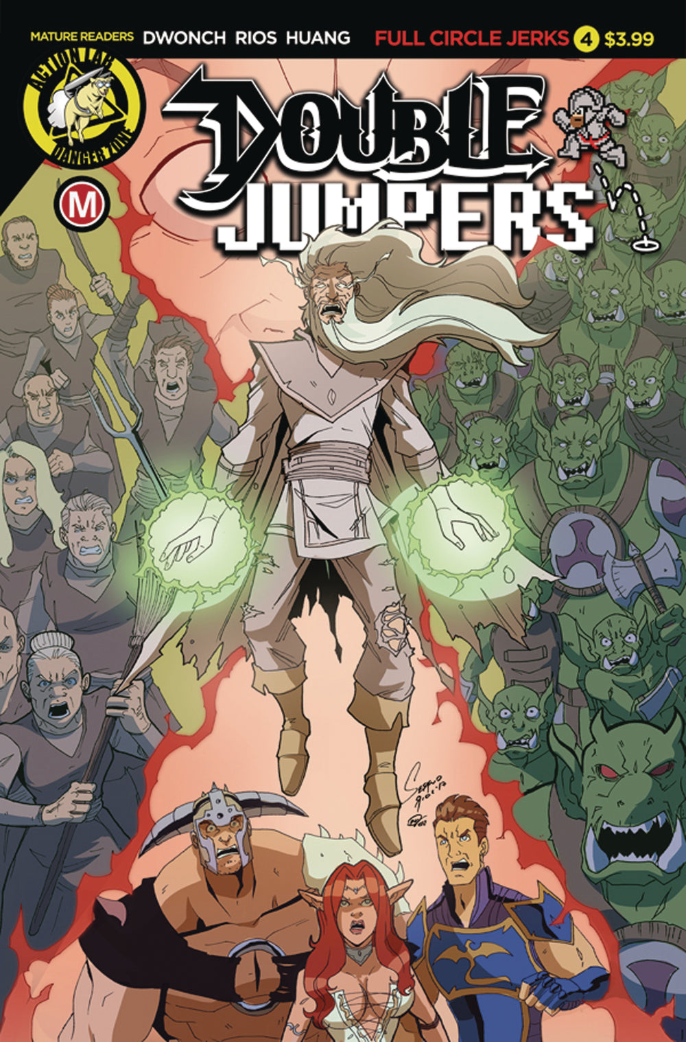 DOUBLE JUMPERS FULL CIRCLE JERKS #4 (OF 4) CVR A RIOS (MR)