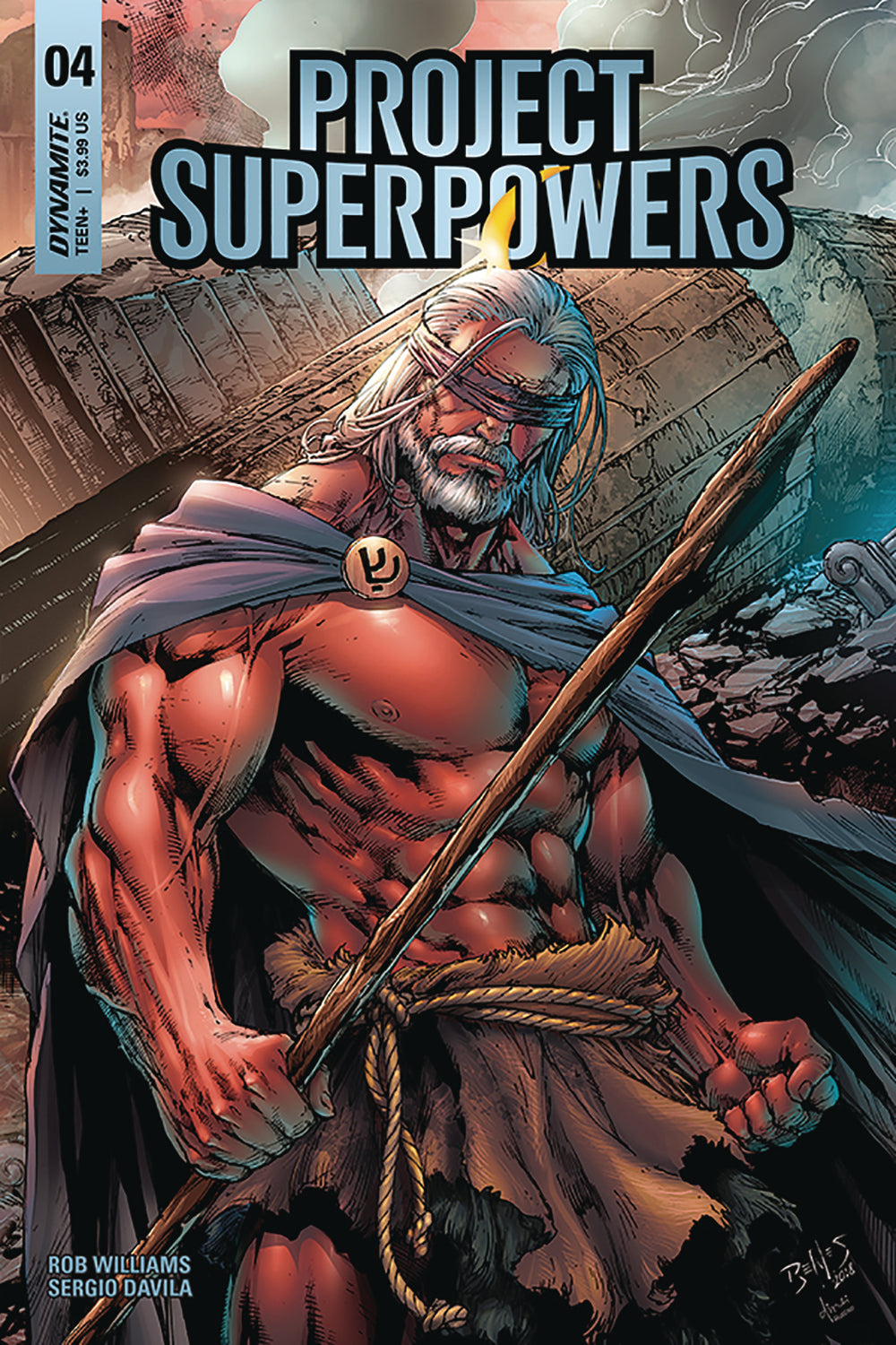 PROJECT SUPERPOWERS #4 CVR B BENES