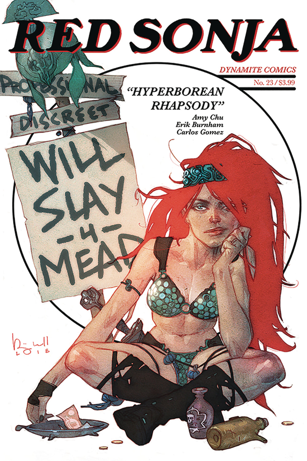 RED SONJA #23 CVR A CALDWELL