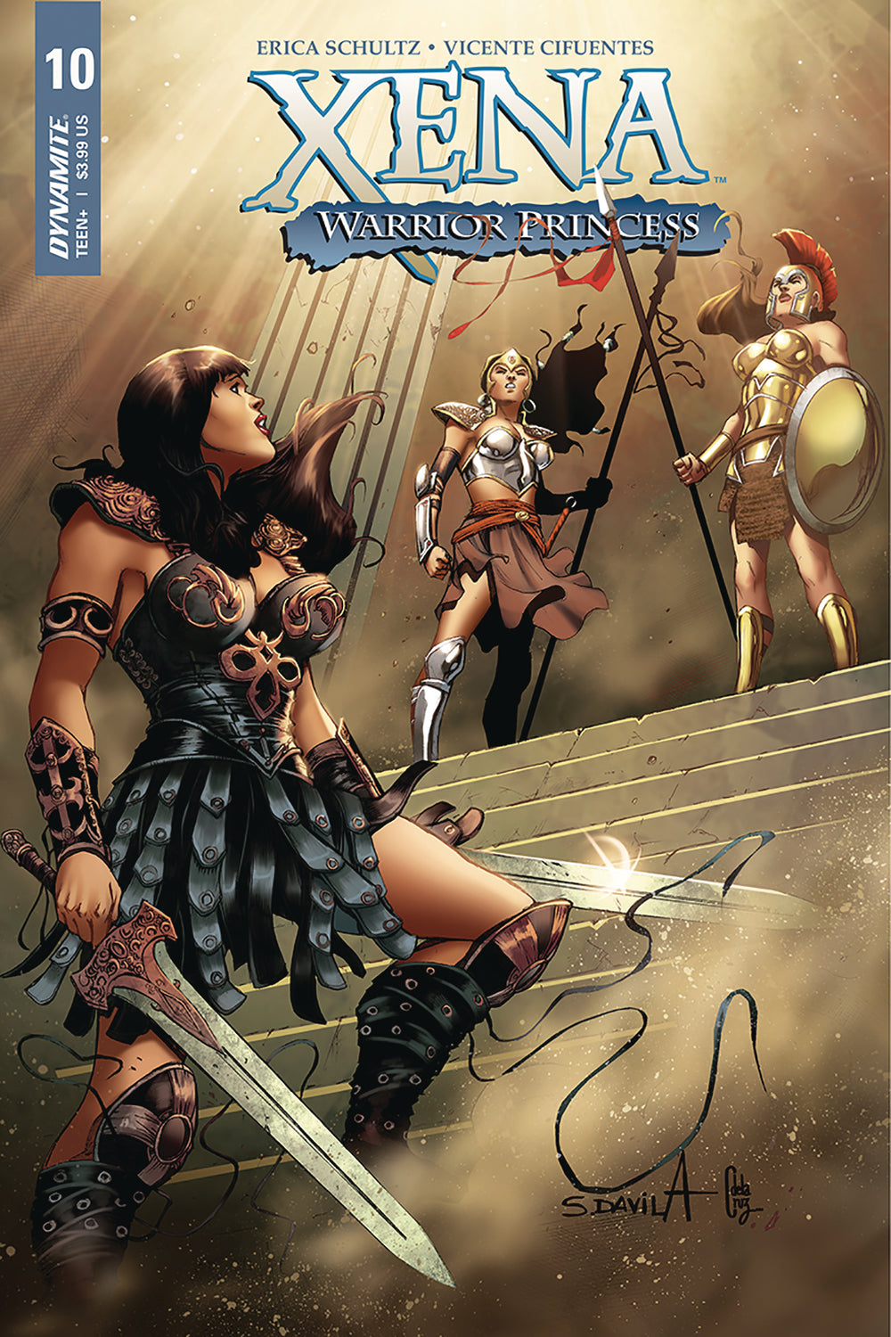 XENA #10 CVR A DAVILA