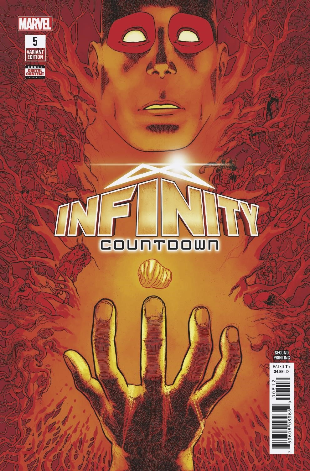 INFINITY COUNTDOWN #5 (OF 5) 2ND PTG HAWTHORNE VAR
