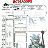 RICK & MORTY VS DUNGEONS & DRAGONS #4 (OF 4) CVR B LITTLE (C