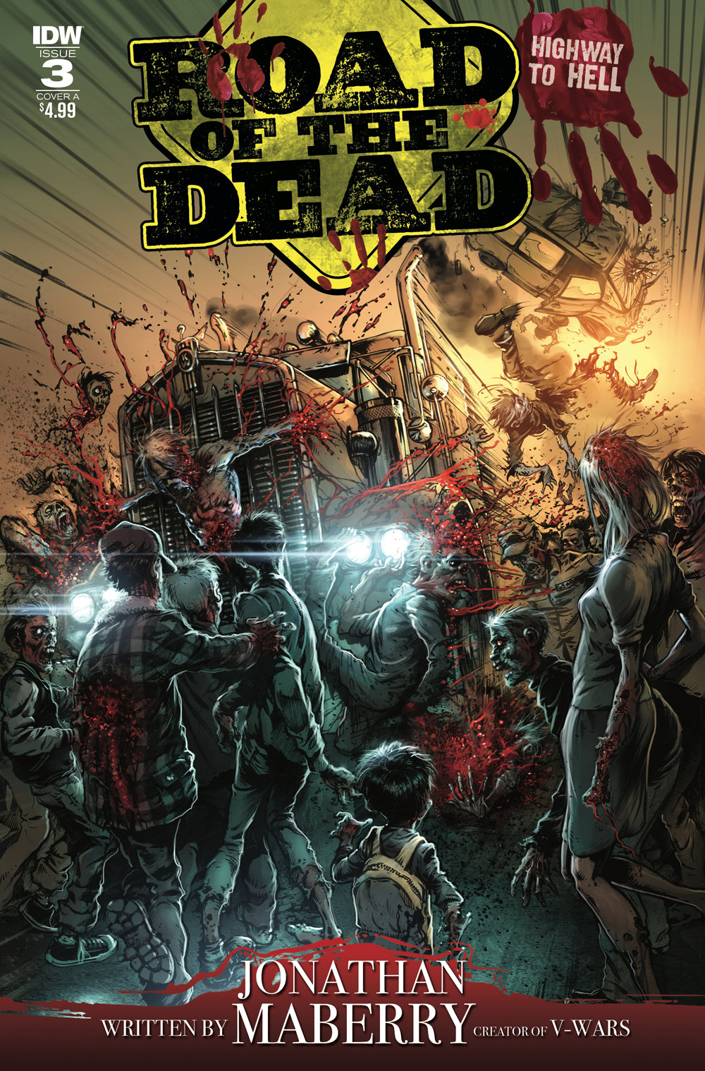 ROAD OF THE DEAD HIGHWAY TO HELL #3 CVR A SANTIPEREZ