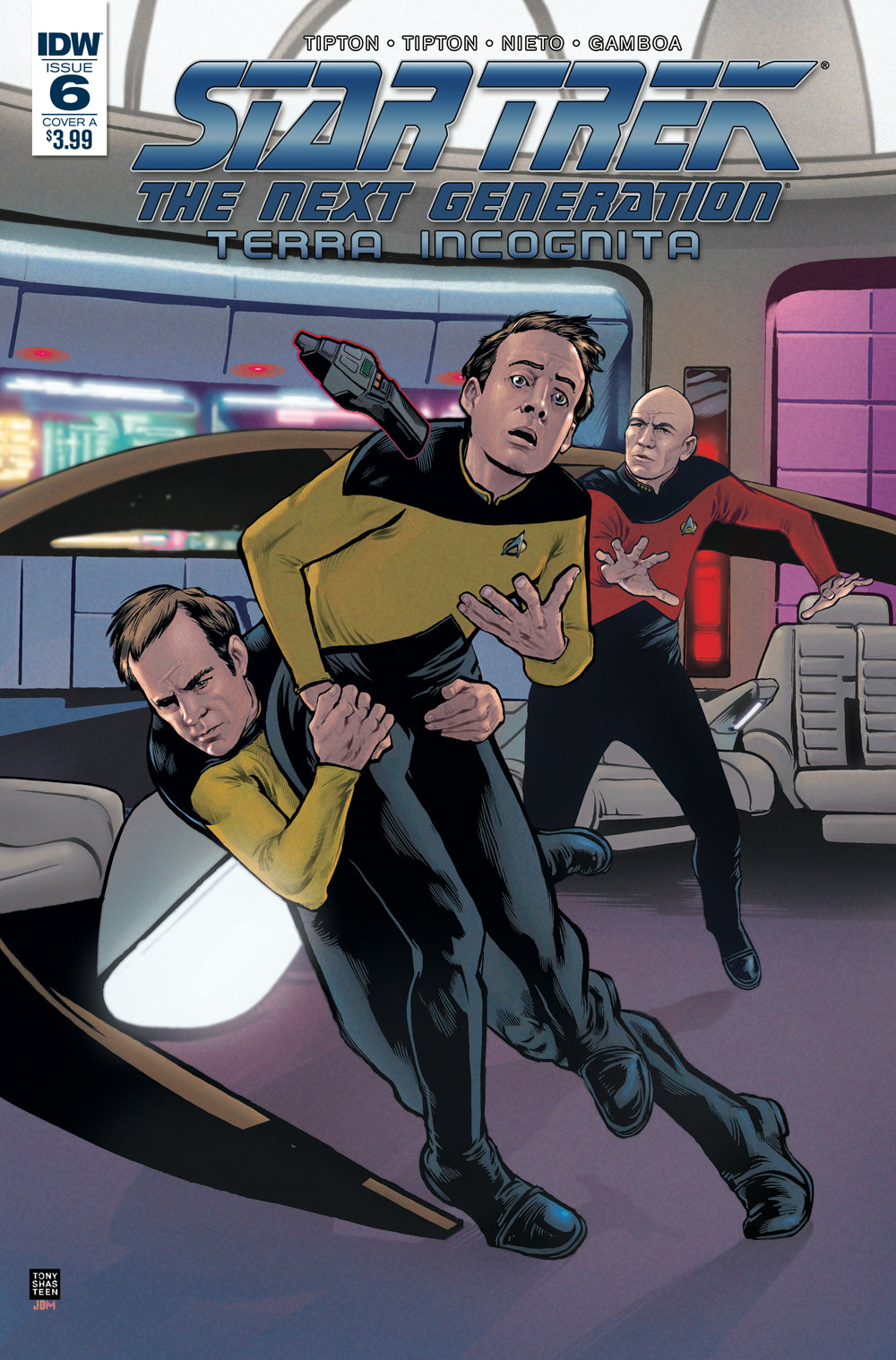 STAR TREK TNG TERRA INCOGNITA #6 CVR A SHASTEEN