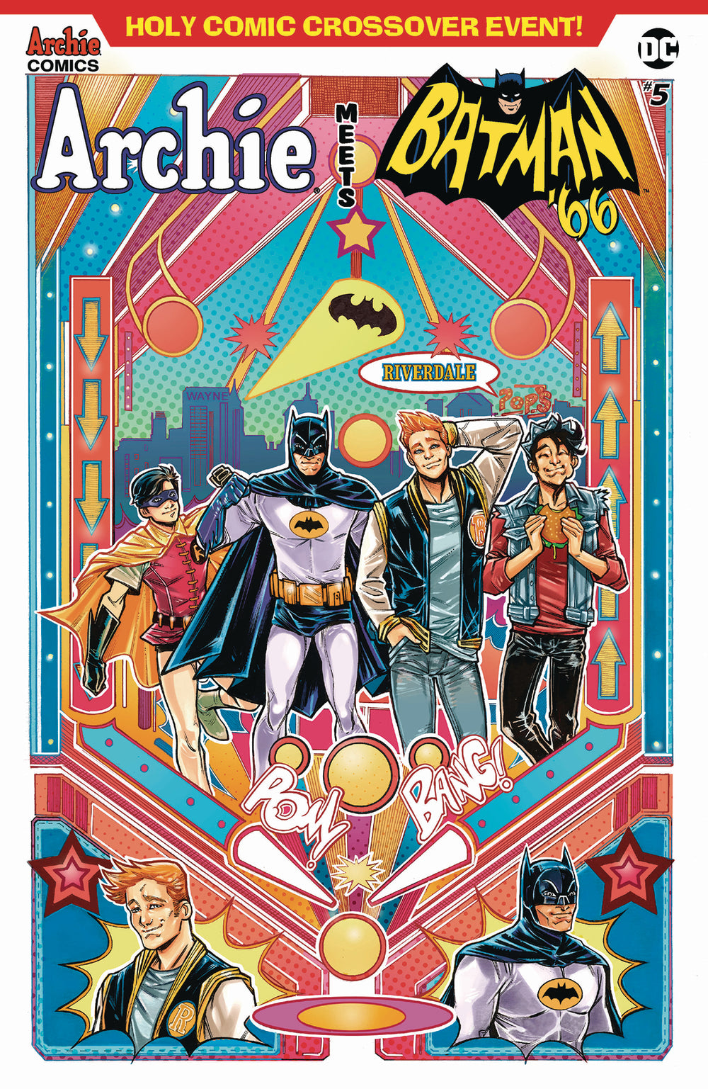 ARCHIE MEETS BATMAN 66 #5 CVR B BRAGA