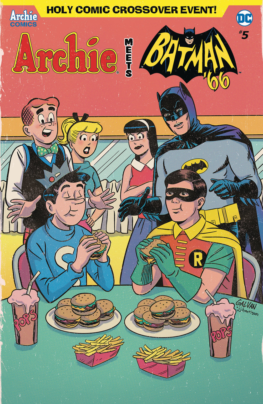 ARCHIE MEETS BATMAN 66 #5 CVR C GALVAN