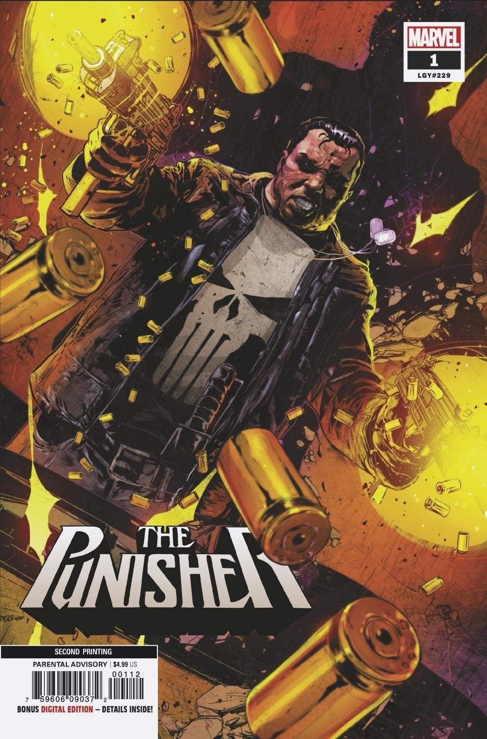 PUNISHER #1 2ND PTG KUDRANSKI VAR