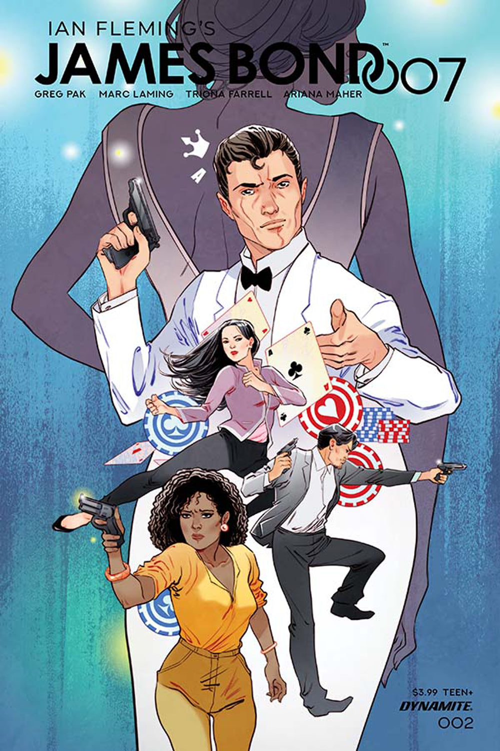 JAMES BOND 007 #2 CVR B SAUVAGE
