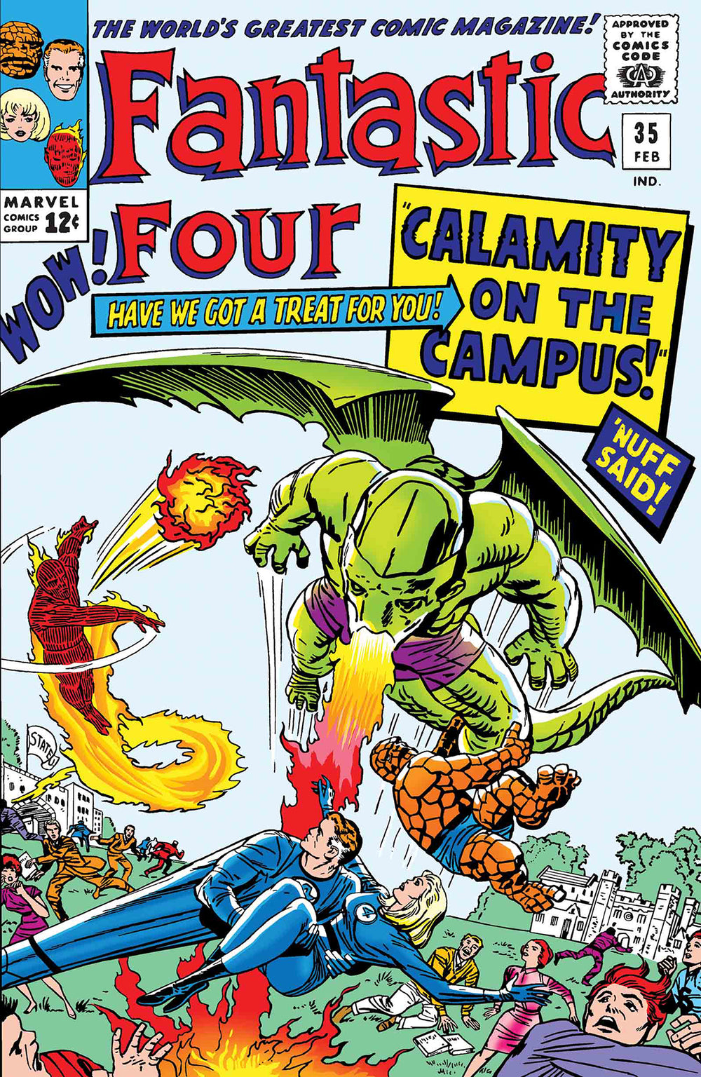 TRUE BELIEVERS FANTASTIC FOUR DRAGON MAN #1