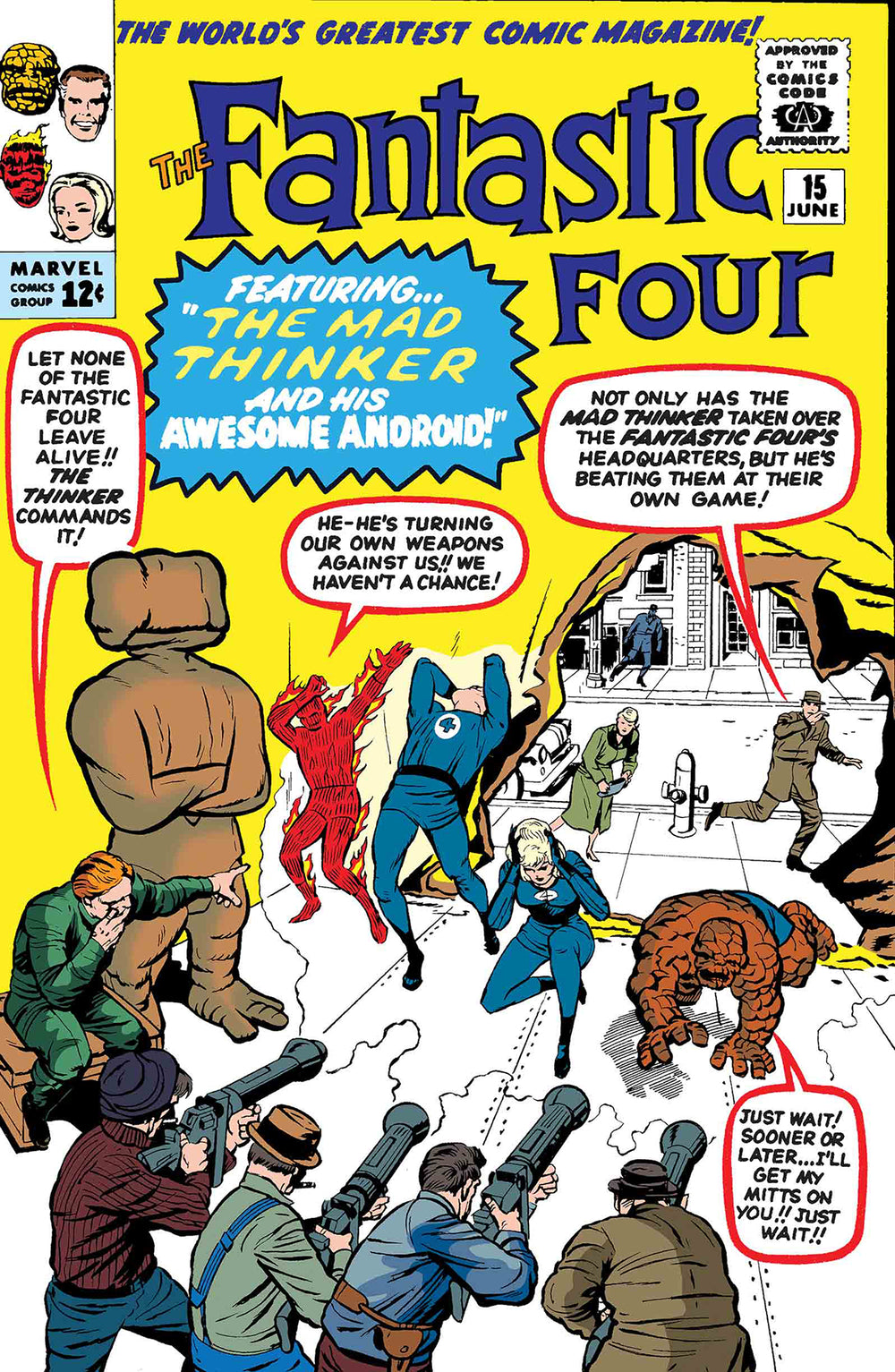 TRUE BELIEVERS FANTASTIC FOUR MAD THINKER DROID #1