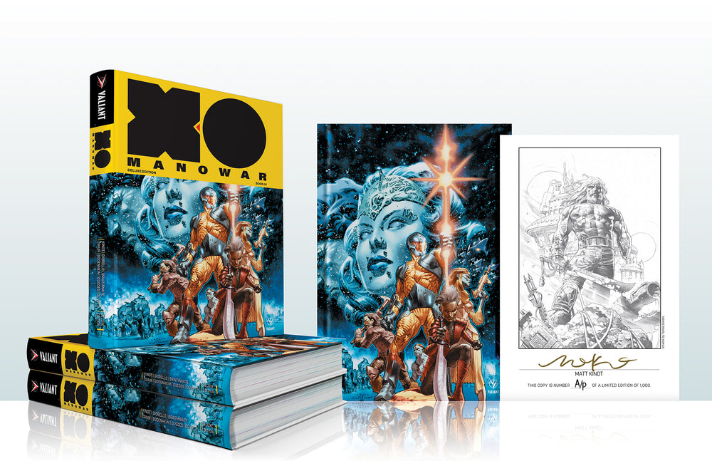 LCSD 2018 X-O MANOWAR KINDT DLX HC SGN LTD 1000 COPIES (C: 0