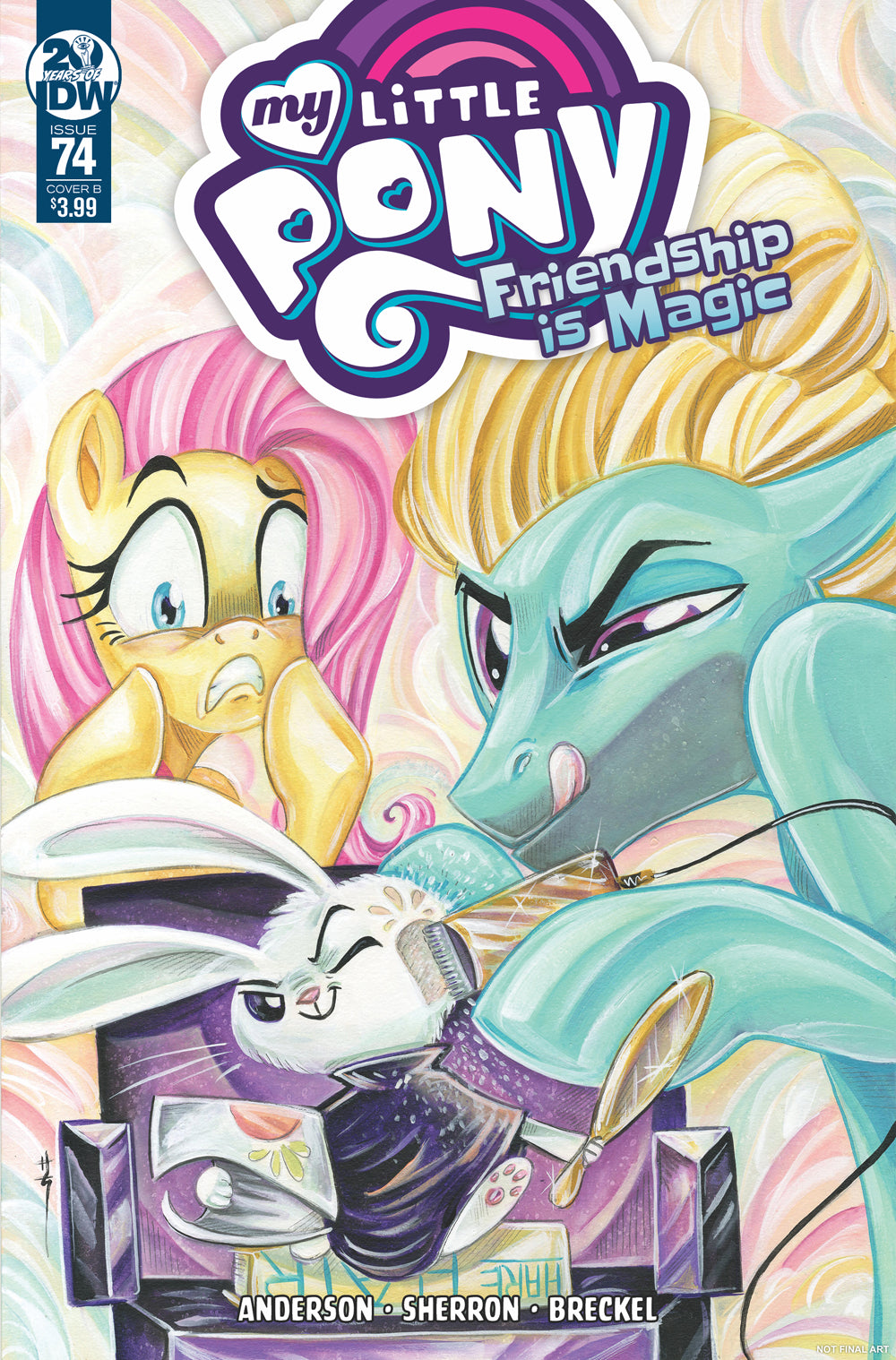 MY LITTLE PONY FRIENDSHIP IS MAGIC #74 CVR B RICHARD