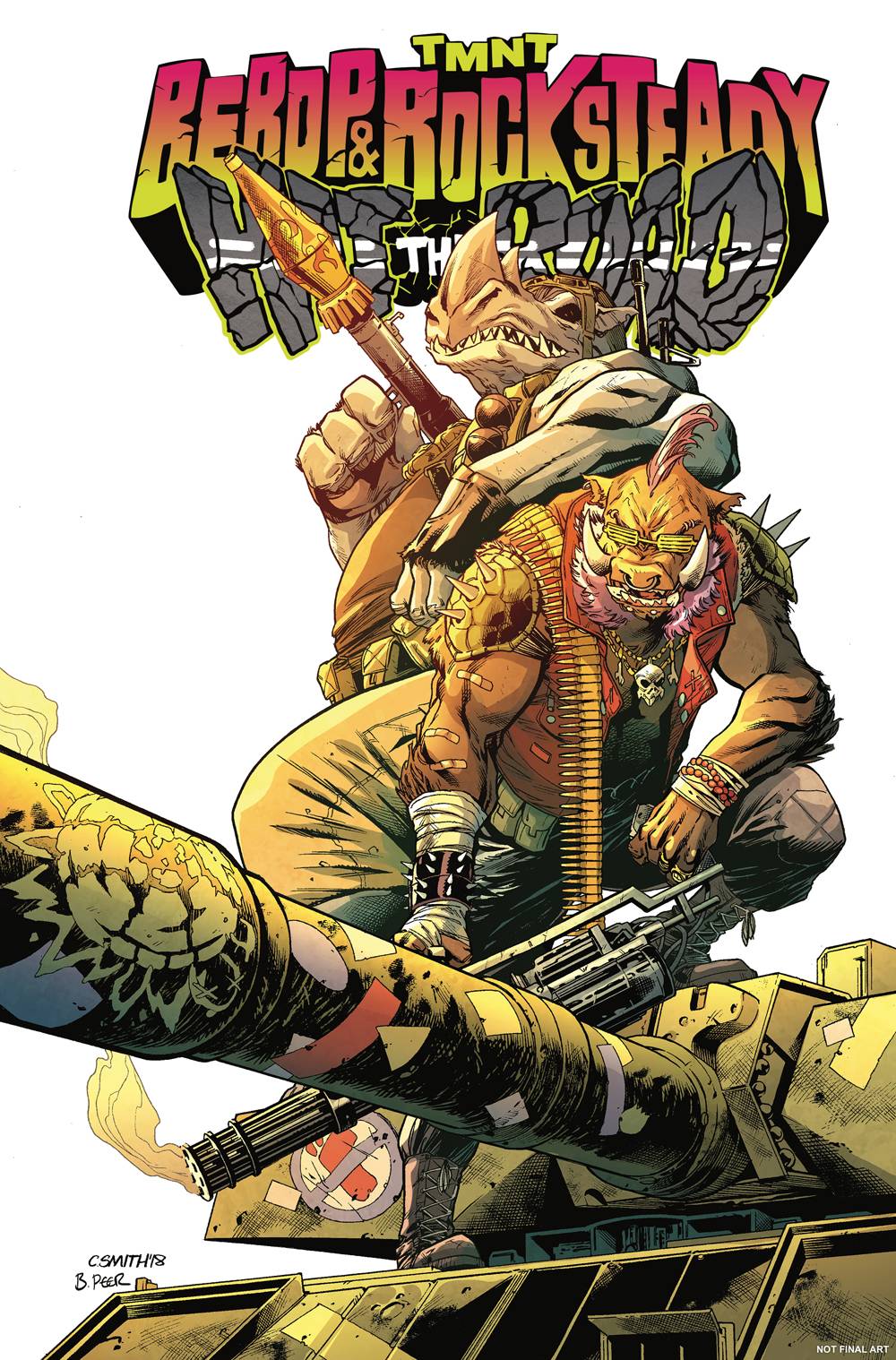 TMNT BEBOP & ROCKSTEADY HIT THE ROAD TP