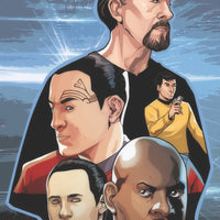 STAR TREK Q CONFLICT #1 (OF 6) CVR B MESSINA