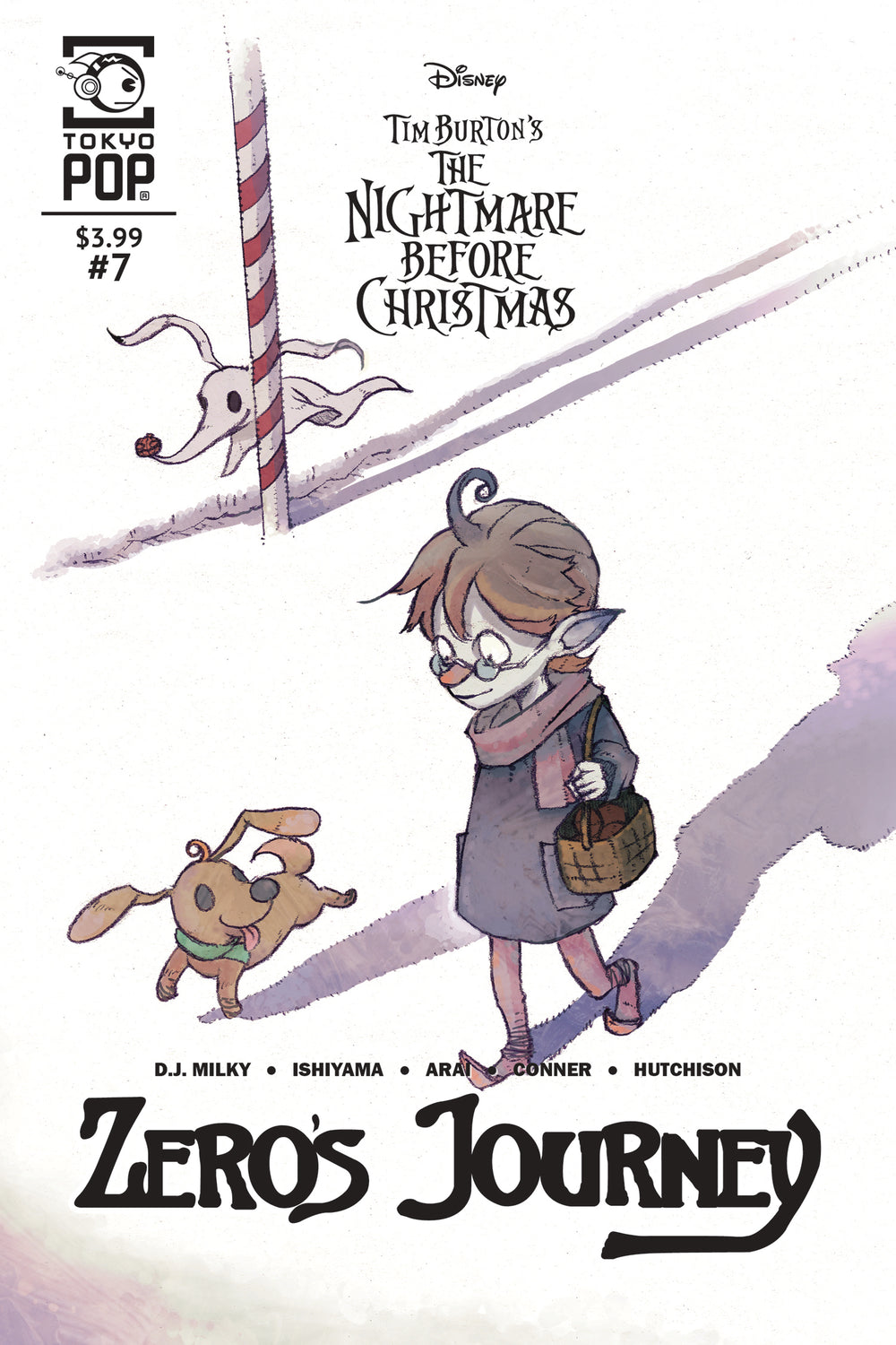 NIGHTMARE BEFORE CHRISTMAS ZEROS JOURNEY #7 (C: 1-1-2)