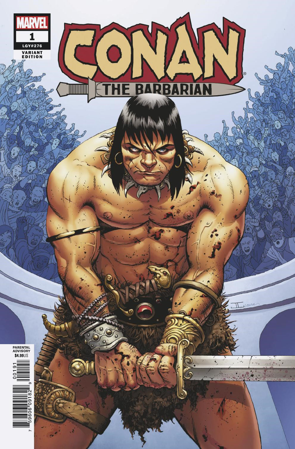 CONAN THE BARBARIAN #1 CASSADAY VAR